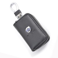 Чехол для ключей с карабином Volvo (Кожа)