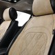 Накидки на сиденья авто из алькантары Elegant PARMA Бежевый Полный комплект