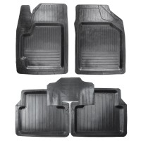 Коврики в машину Daewoo Lanos/Sens 5шт корытом+перемычка п/к( глубокие,борт 3,5см) ПРЕМИУМ Дубно