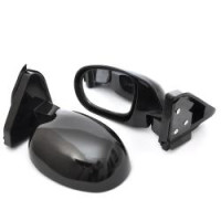 Дзеркало бічне 01/03/06 Чорне на шарнірі куточок ЗБ 3252B (10шт/уп)