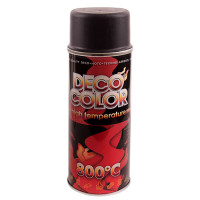 Фарба термостійка Deco Color 400мл 800°C спрей чорний (231122/720309)
