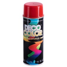 Краска Deco Color Decoration 400мл спрей красный огонь (RAL3000/721238)
