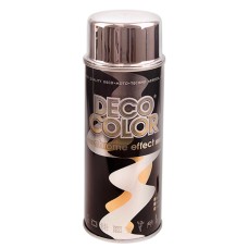 Краска Deco Color 400мл спрей хром серебро (720248)