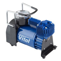 Компресор ViTOL 150psi 15А 40л/хв Автостоп прикурювач (К-52)