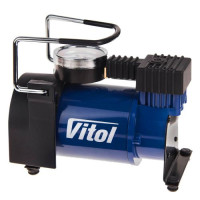 Компресор ViTOL 150psi 14А 37л/хв прикурювач (К-30)