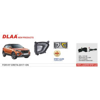 Фары доп.модель Hyundai IX25/CRETA/2017-/HY-9571-LED/DRL+Повороты/эл.проводка (HY-9571-LED)