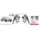 Фары доп.модель Toyota C-HR 2020-/TY-2106-LED/LED-12V5W/7W/эл.проводка (TY-2106-LED)