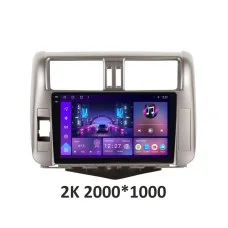 Штатное головное устройство Soundbox S-8914 с CarPlay и 4G для Toyota Land Cruiser Prado lC150 2014-2018 S4 2K-8914+360