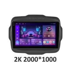 Штатная магнитола 4+64GB Soundbox S-9238 для Jeep Renegade 16+ 4G и CarPlay/Android Auto S4 2K-9238