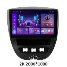 Штатная магнитола Soundbox S-1325 для Toyota Aygo 2005-2013 с CarPlay/Android Auto и 4G S4 2K-1325