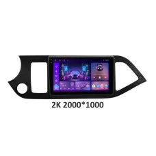 Штатная магнитола Soundbox S-1422 с CarPlay и 4G модемом для Kia Picanto 2011-2017 S8 2K-1422