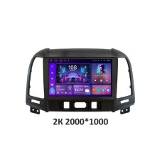 Штатная магнитола Soundbox S-8199 для Hyundai SantaFe 2006-2012 из CarPlay и 4G S4 2K-8199+360