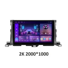 Штатная магнитола Soundbox S-8915 с CarPlay и 4G модемом для Toyota Highlander 2015-2020 S4 2K-8915
