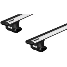 Багажник в штатні місця у рейлінгах Thule Wingbar Evo для Volkswagen Touareg (mkIII) 2023→ (TH 7113-7107-7193)