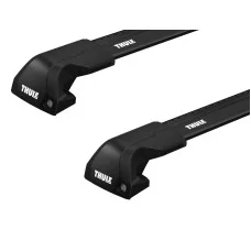 Багажник на інтегровані рейлінги Thule Edge Wingbar Black для Volvo XC90 (mkII) 2015→ (TH 7214B-7214B-7206-6028)