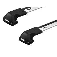 Багажник на інтегровані рейлінги Thule Edge Wingbar для Audi Q3/RS Q3 (mkII) 2018→ (TH 7214-7214-7206-6091)