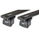 Багажник в штатні місця у рейлінгах Thule Wingbar Black для Hyundai Santa Fe (mkII) 2006-2012; Daihatsu Terios (mkI) 1997-2005 (TH 960B-753-3024)