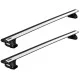 Багажник в штатні місця у рейлінгах Thule Wingbar Evo для Audi Q7/SQ7 (mkII) 2015→ (TH 7114-7107-7005)