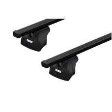 Багажник на інтегровані рейлінги Thule Squarebar Evo Rapid для Ford Galaxy (mkII) 2010-2015 / Transit/Tourneo Connect (mkII) 2014→ (TH 7123-753-4016)