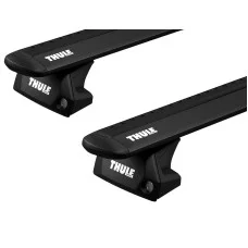 Багажник на інтегровані рейлінги Thule Wingbar Evo Black для Ford Everest (mkIII) 2022→ (TH 7113B-7106-6161)