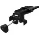 Багажник в штатні місця у рейлінгах Thule Wingbar Edge Black для Toyota Highlander (mkIII) 2013-2020 (TH 7214B-7215B-7207-7013)