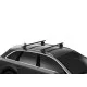 Багажник на інтегровані рейлінги Thule Wingbar Evo Black для Porsche Taycan (mkI)(Cross Turismo) 2019→ (TH 7112B-7106-6192)