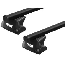 Багажник на рейлинги Thule Squarebar Evo для Seat Arona (mkI) 2018→ (TH 7122-7106-6078)