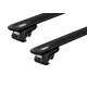 Багажник на рейлінги Thule Wingbar Evo Black (1.35 м) (TH 7114B-7104)