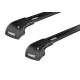 Багажник на рейлінги Thule Wingbar Edge Black для Seat Arona (mkI) 2017→; Volkswagen Golf (mkVII)(універсал) 2012-2019 (TH 9591B-4097)