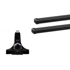 Багажник на водостоки (15см) Thule Squarebar Evo (1.35 м) (TH 7124-9512)