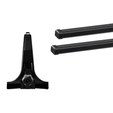 Багажник на водозгін (28см) Thule Squarebar Evo для Land Rover Defender (mkI) 1983-2015 (TH 7125-9531)