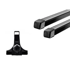 Багажник на водостоки (15см) Thule Squarebar для Lada 2108; 2109; 21099; 2115 (mkI) 1984-2014 (TH 760-951)