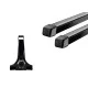 Багажник на водостоки (20см) Thule Squarebar для Mercedes-Benz Sprinter (mkI) 1995-2005; Ford Transit/Tourneo (mkIII) 2000-2005 (TH 766-952)