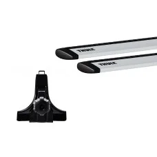 Багажник на водостоки (15см) Thule Wingbar для Lada 2108; 2109; 21099; 2115 (mkI) 1984-2014 (TH 960-9512)