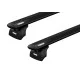 Багажник в штатні місця у рейлінгах Thule Wingbar Evo Rapid Black для Toyota Highlander (mkIII) 2013-2020 (TH 7113B-753-3134)