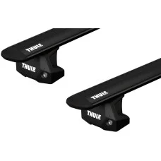 Багажник в штатні місця Thule Wingbar Evo Black для Subaru Impreza (mkIV)(хетчбек) / XV (mkI) 2011-2017 (TH 7113B-7107-7041)