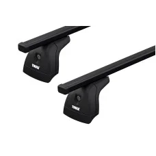 Багажник в штатные места Thule Squarebar Evo Rapid для Mercedes-Benz C-Class (C205)(купе) 2016→ (TH 7121-751-3136)