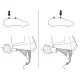 Монтажный комплект Thule 5026 для Opel Astra (mkV)(K)(универсал) 2015-2022 (TH 145026)