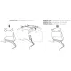 Монтажный комплект Thule 1228 для Honda Civic (mkVII)(хетчбек) 2001-2005; Stream (mkI) 2000-2006 (TH 141228)