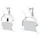 Монтажний комплект Thule 4028 для Renault Lodgy (mkI) 2012-2022; Dacia Lodgy (mkI) 2012-2022 (TH 184028)