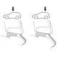 Монтажний комплект Thule 1744 для Nissan Almera (N17)(седан) 2011-2019 (TH 141744)