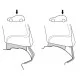 Монтажный комплект Thule 1488 для Hyundai Genesis (mkI) 2008-2014 (TH 141488)