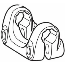 Зажим трубы 52559 (Canyon XT) (TH 52559)