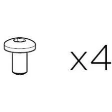 Гвинт бокового рейлінгу (Thule Caprock / Thule Caprock Railing Kit) (TH 54984)