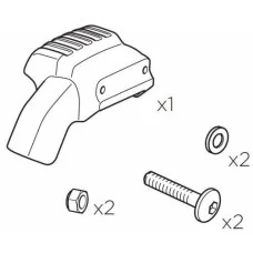 Держатель верхний левый 52704 (BackSpace XT; Onto) (TH 52704)