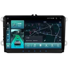 Автомобильная мультимедийная система DriveX UA-07 9" VW 2+32Gb 2.5D QLED 4-Cores Android 12.0