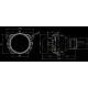 Светодиодные линзы в фары DriveX BiLED STM-3 47W/57W 12V Dual-chip