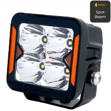 Фара дополнительного света DriveX WL SQ-101 DLX 3" DB+DRL 4L-20W OSR