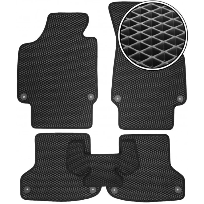 EVA коврики Audi A3 2003-2012 комплект ковриков в салон auto.KIM