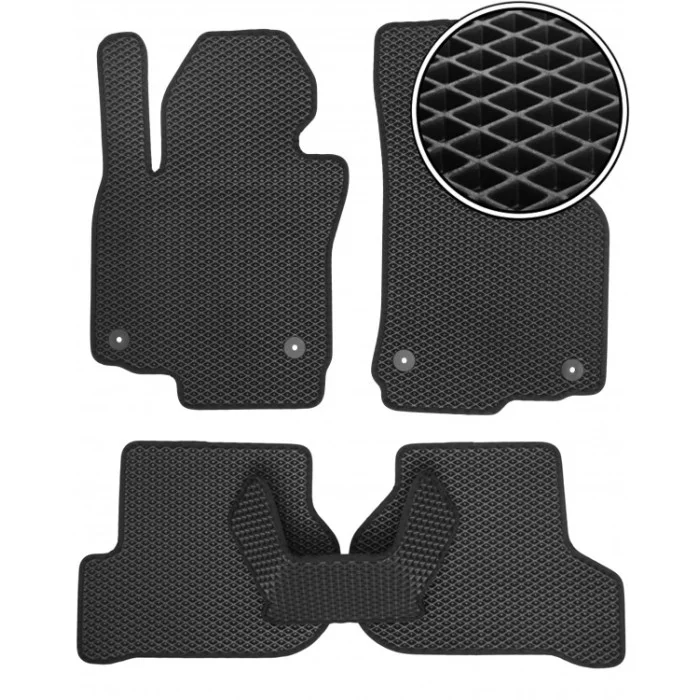 EVA коврики Skoda Octavia А5 2004-2013 комплект ковриков в салон auto.KIM